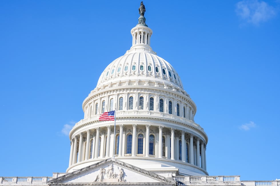 El Capitolio de Estados Unidos, en Washington, visto el viernes 13 de febrero de 2026. (AP...