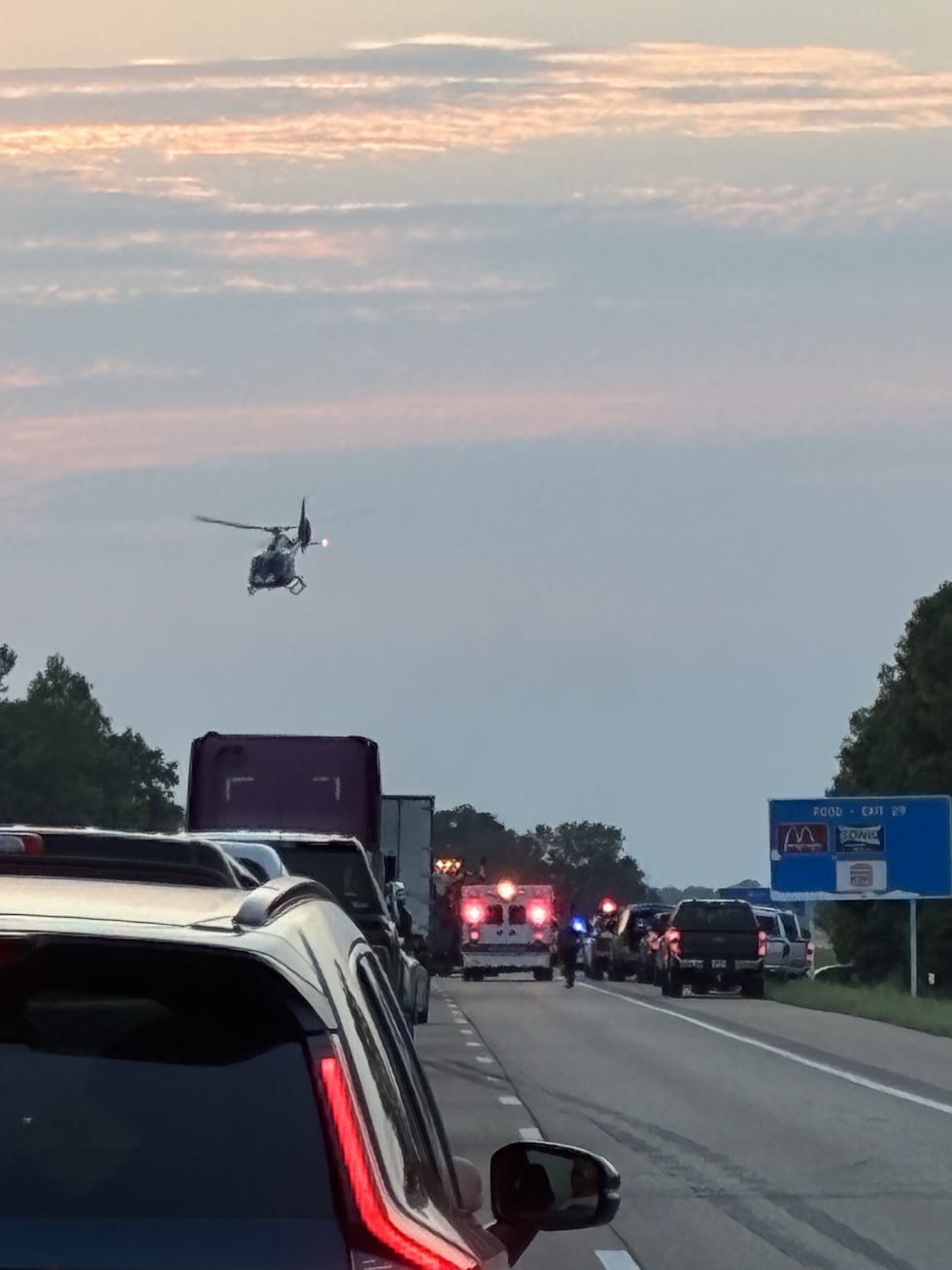 Un accidente en la Interestatal 555, al sur de Trumann, está provocando desvíos de tráfico,...