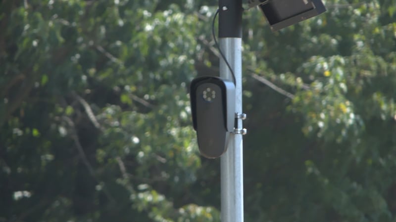 Las cámaras conocidas pertenecientes al municipio, incluidas las de la empresa Flock Safety,...