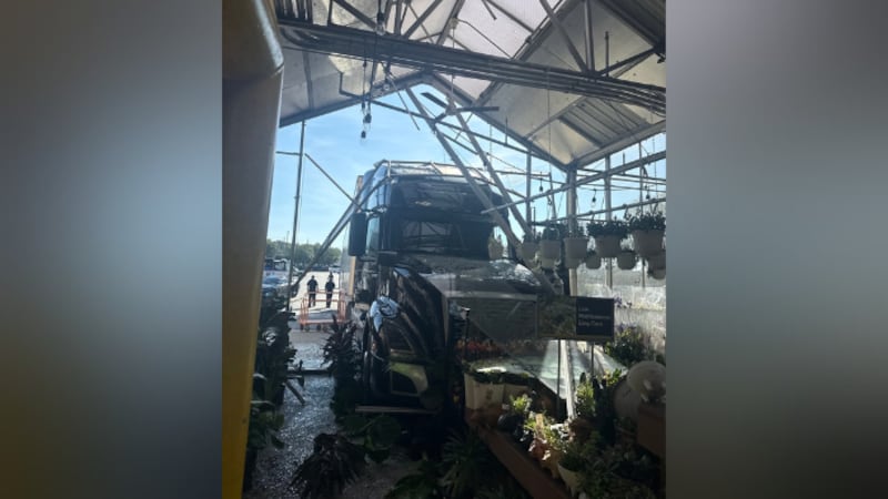 Home Depot truck crash