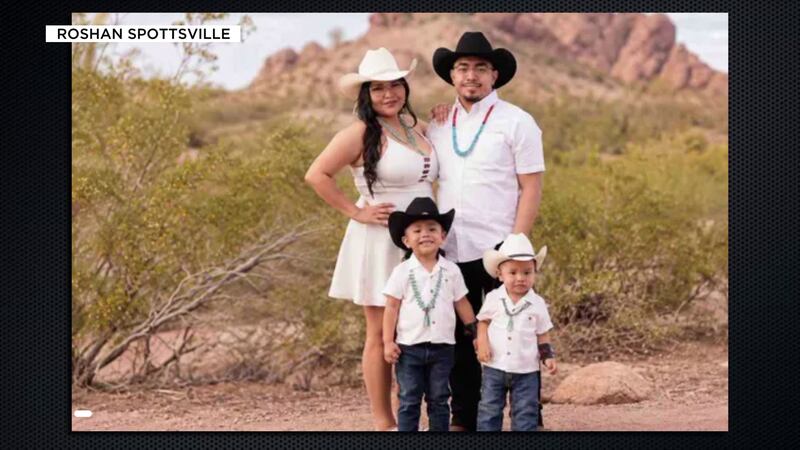 Giovanni Huerta and his wife, Kiah Begaye, were killed in a crash on SR 260 near...