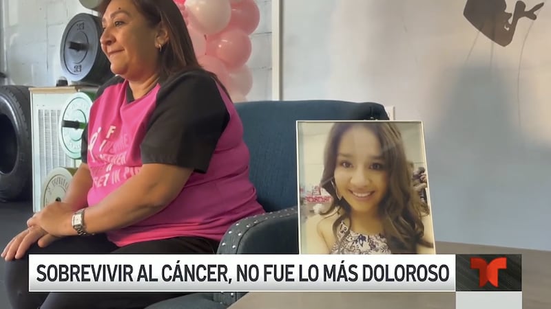 Dulce Robles, sobreviviente de cáncer de mama